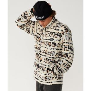 コート ジャケット RIP CURL/リップカール 総柄 フリースジャケット 0DOMFL メンズ レディース