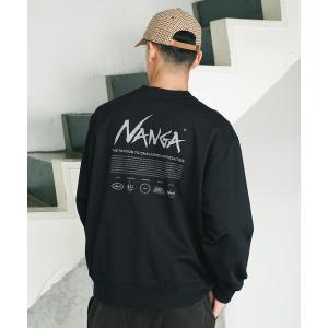 ナンガ トレーナー スウェット 「NANGA Mt.＆Sea」NANGAスウェットプルオーバー メンズ