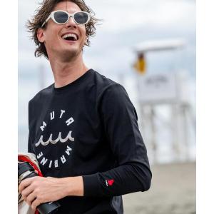tシャツ muta MARINE/ムータ マリン/別注Circle MM Metal Wave LS メンズ