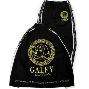 セットアップ GALFY（ガルフィー）成金SET UP/ロゴライン ナイロンジャケット＆イージーパンツ 上下セットアップ メンズ レディース