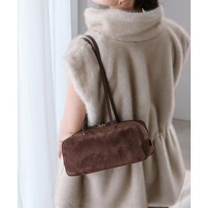 ショルダーバッグ バッグ MOHI/モヒ  シープスエードショルダーバッグ レディース