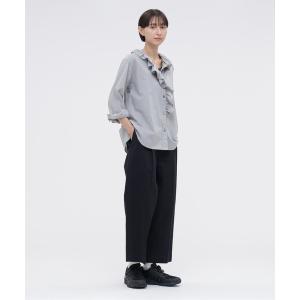 ワイドパンツ パンツ COTTON TWILL レディース