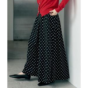 ワイドパンツ パンツ ドットタックワイドパンツ レディース