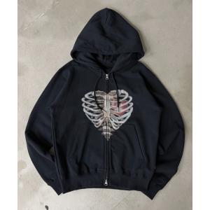 パーカー SPECIAL BORN HEART ZIP HOODIE/スペシャルボーンハートジップフーディ メンズ レディース