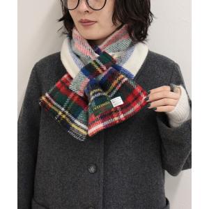 ストール マフラー 「TWEEDMILL/ツイードミル」別注カラーウール×フリースリバーマフラー レディース