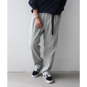 ワイドパンツ パンツ コーデュロイ 「SHIPS any別注」Gramicci: コーデュロイ ルーズ テーパード イージーパンツ メンズ