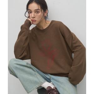 トレーナー スウェット 「ZOZO限定」ナンバーレイヤープリントスウェット レディース メンズ