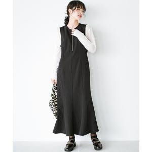 「haco!」 サロペットスカート X-LARGE ブラック レディース