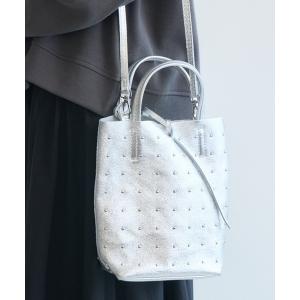トートバッグ 小さめ ミニ MILLELA FIRENZE スタッズミニトートBAG レディース