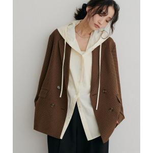 ジャケット テーラードジャケット Wブレストテー...の商品画像