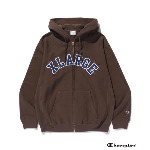 チャンピオン パーカー XLARGE×Champion REVERSE WEAVE ZIP HOODED SWEATSHIRT メンズ レディース