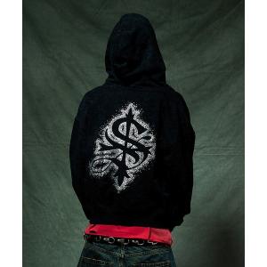 SUPPLIER（サプライヤー） パーカー Fire Tribal Patch Zip Hoodie