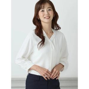 tシャツ 「UVカット」アシメボウタイブラウス レディース
