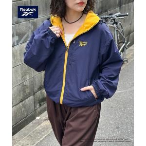 ブルゾン アウター 「Reebok」リバーシブルフーディジャケット メンズ レディース