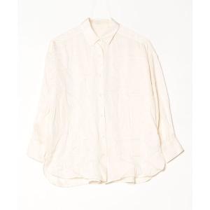 「S.ESSENTIALS」 長袖シャツ 36 オフホワイト レディース