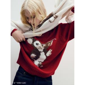 ニット セーター 「GREMLINS」ジャガードニット レディース
