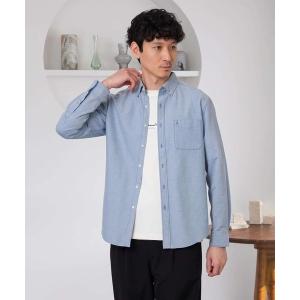 シャツ 累計22，000枚販売！！ボタンダウンオックスシャツ「速乾/洗濯機で洗える/イージーケア/毛玉になりにくい」 メンズ
