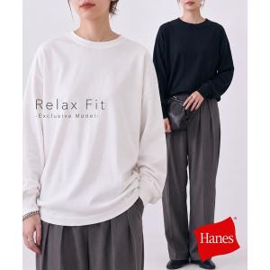 チャンピオン tシャツ 「Hanes」「別注」Cotton Smooth Crew Neck Pullover 2P / コットン スムースクルーネック プルオーバー 2P　オーバーサイズ