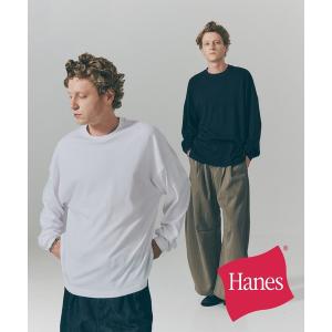 チャンピオン tシャツ 「Hanes」「別注」Cotton Smooth Crew Neck Pullover 2P / コットン スムースクルーネック プルオーバー 2P メンズ レディース