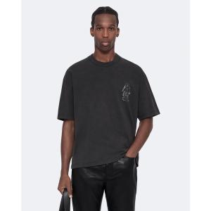 tシャツ ROLLER RELAXED-FIT GRAPHIC T-SHIRT | ROLLER リラックスフィット グラフィック Tシャツ メンズ