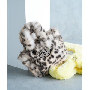 トートバッグ 小さめ ミニ 「GYDA/ジェイダ」 ヘアクリップ＆ステッカー付きフェイクファーミニトートバッグ レディース