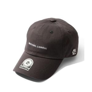 キャップ 帽子 メンズ 「Michael Linnell / マイケルリンネル」Cotton Low Cap/刺繍ロゴ コットン ロー キャップ アソート メンズ レディース
