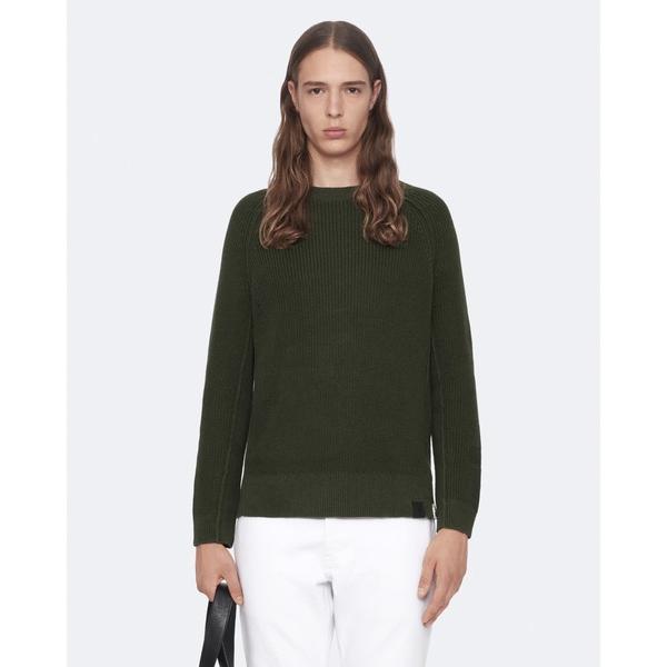 セーター ニット KIT ACID-WASHED COTTON CREW-NECK JUMPER |...
