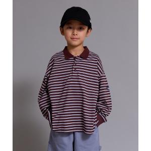 ポロシャツ 「90-160cm」「綿100%」ポロ襟 長袖 Tシャツ「PAIRMANON STREET」 キッズ 子供服 男の子 女の子