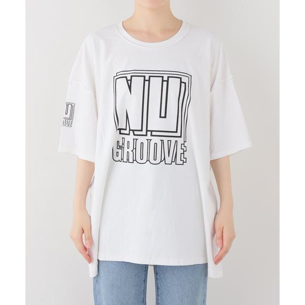 tシャツ 半袖 ISNESS MUSIC/イズネス ミュージック NU GROOVE Tシャツ レデ...