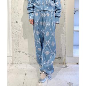 スウェットパンツ ジャージ ブーケパーティー イージーパンツ レディース