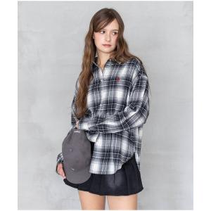 ブラウス シャツ 「U.S. POLO ASSN.」clear 別注 チェックネルシャツ レディース