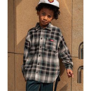 ブラウス シャツ 「B NEWJACK」オンブレチェックシャツ キッズ 子供服 男の子 女の子