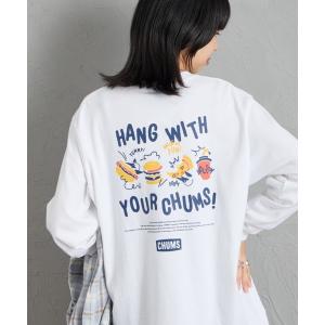 チャムス tシャツ 「WEB限定」「CHUMS/チャムス」 YUMMY バックプリントロンT レディース メンズ