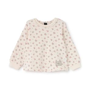 tシャツ 「オーガニック」ワッフル長袖T キッズ 子供服 女の子
