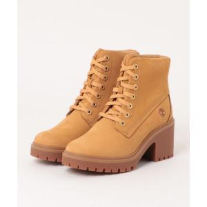 ショート ブーツ Timberland ティンバーランド STONE HEIGHTS MID LACE BOOT レディースブーツ 厚底(ストーンハイツミッドレースブーツ) A5S49754 ウィート
