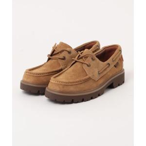 デッキシューズ Clarks クラークス CLEYHILL BOAT「本革」メンズシューズ モカシン(クレイヒルボート) 26327954 ウィートスエード メンズ