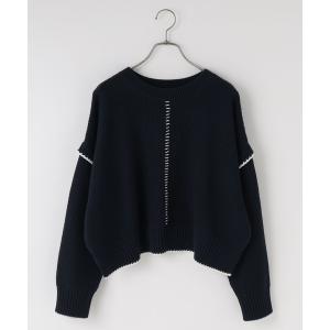 ニット セーター 2WAYハイショクニットプルオーバー　680216 レディース
