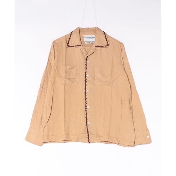 ブラウス シャツ NOMARHYTHM TEXTILE | Trim Embroidery Shir...