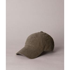 キャップ 帽子 メンズ 「ブランド公式」キャップ - コーデュロイベースボールキャップ メンズ レディース
