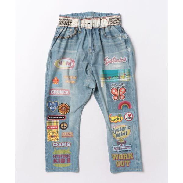 パンツ BIG LOGO COLLAGE Like a denim Viscotex パンツ キッズ...