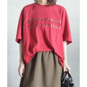 tシャツ 半袖 bittokoタックバルーンT レディース