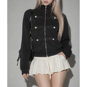 ジャージ Stand Collar Napoleon Jacket / スタンドカラーナポレオンジャケット レディース