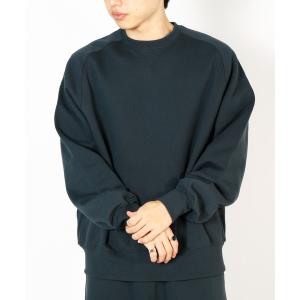 トレーナー スウェット 裏起毛 TECH SWEAT CREW FREEDOM SLEEVE BE-51026W メンズ