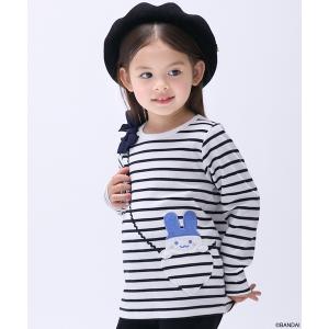 tシャツ 「たまごっち」ポシェット風長袖Tシャツ キッズ 子供服 女の子
