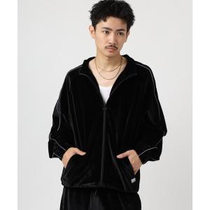 ジャージ PRO CLUB VELOUR TRACK JACKET サイドライン ベロアトラックジャケット セットアップ可 メンズ レディース