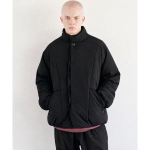 ブルゾン アウター rehacer : Slack Padding Jacket / スラック パディング ジャケット メンズ