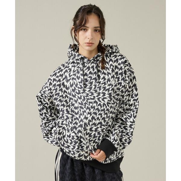 パーカー 「ELEY KISHIMOTO×FILA」イーリーキシモト×フィラ スウェットフーディ /...