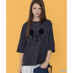 tシャツ GOOD ROCK SPEED/グッドロックスピード Mickey 7/S T-shirt /ミッキーマウス/ディズニー/ お揃い デート プレゼント 7分袖 2026秋冬 秋服