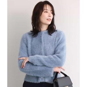 コート アウター ふんわりシャギーニットジャケット/洗える/WEB限定サイズあり レディース