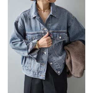 Ron Herman×Wrangler デニムジャケットGジャン根岸ゆかり別注 Wrangler（ラングラー） デニムジャケット gジャン コンパクト デニム